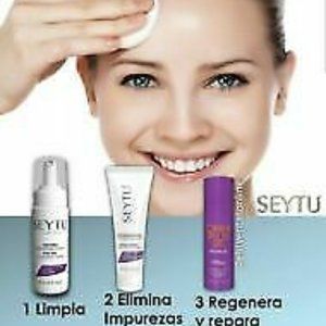 SEYTU FACIAL BRIGHTENING KIT FOR ACNE / LIMPIESA FACIAL ACNE-BARROS-ESPINILLAS